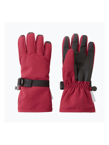 Детски скиорски ръкавици Reima Tartu maroon