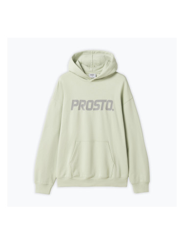 Мъжки суитшърт PROSTO Hoodie Big Log mint green