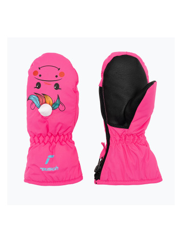 Детски ски ръкавици Reusch Sweety Mitten pink unicorn