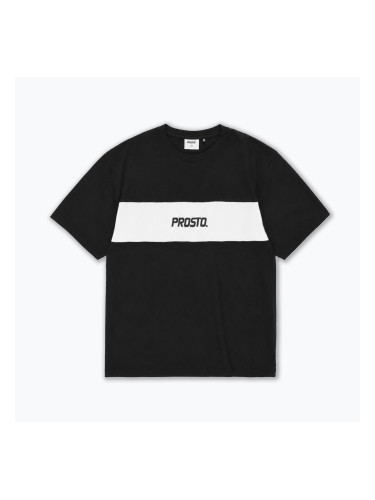 Мъжка тениска PROSTO Root black/white