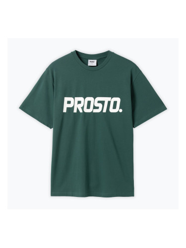 Мъжка тениска PROSTO Big Log bottle green