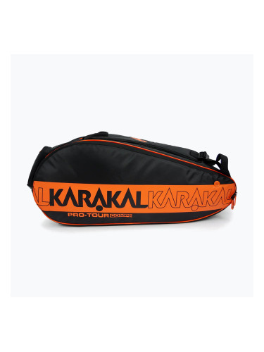Чанта за скуош Karakal Pro Tour Comp 2.2 9R orange