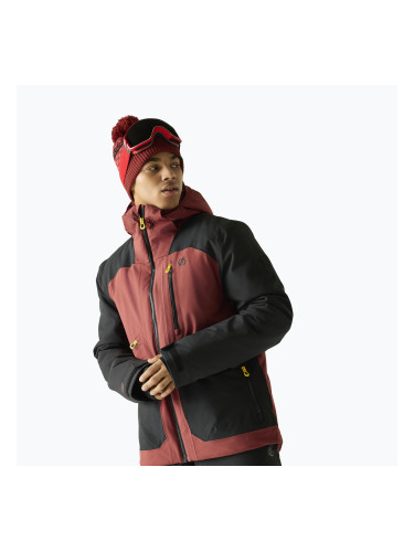 Мъжко скиорско яке Dare2B Baseplate IV Jacket black/rustic red