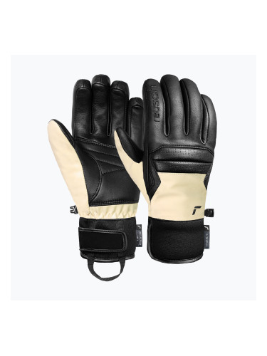 Дамски скиорски ръкавици Reusch Megan R-Tex XT black/angora