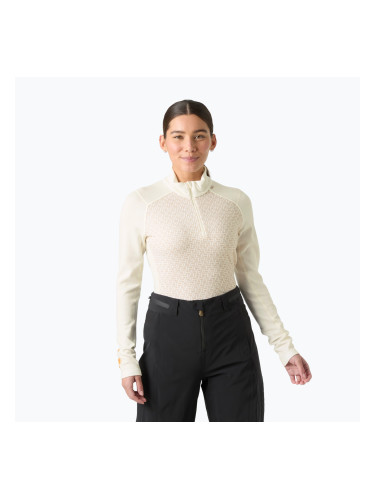 Дамска термоактивна блуза Helly Hansen Lifa Merino Midweight Gra 1/2 Zip snow monogram aop