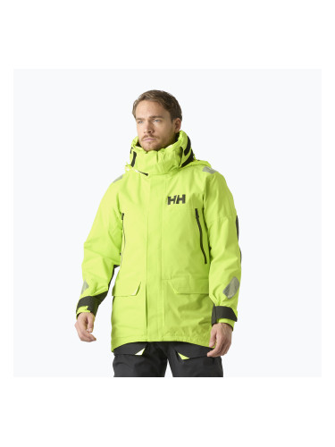 Мъжко яке за ветроходство Helly Hansen Skagen Offshore luminous green