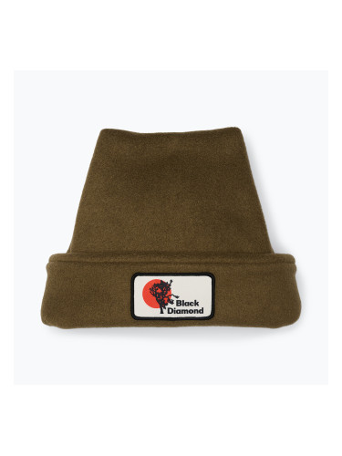 Зимна шапка Black Diamond Pointed Fleece Beanie dark moss
