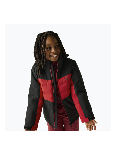 Детско скиорско яке Dare 2b Cheery black/danger red