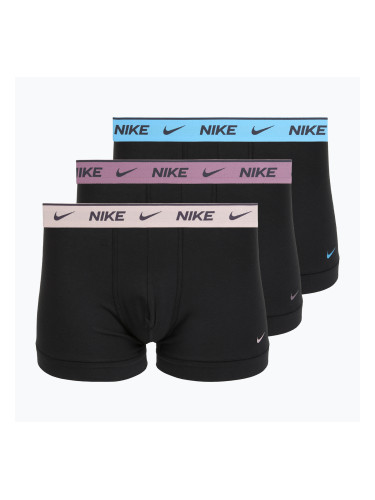 Мъжки боксерки Nike Cotton Stretch Trunk 3 pack charcoal heather