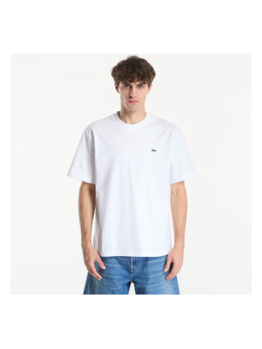 Тениска Lacoste Crewneck T-Shirt White M
