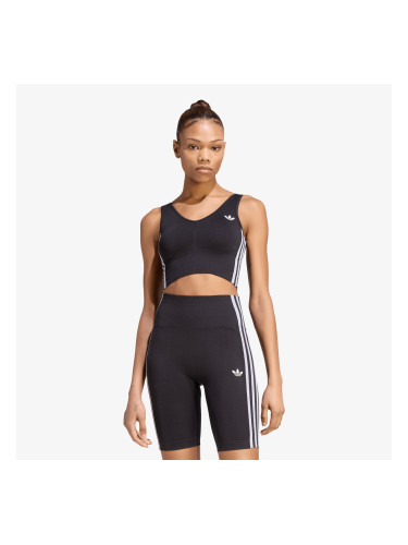Сутиени adidas Essentials 3 Stripes Seamless Bralette Black L