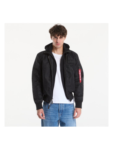 Яке Alpha Industries MA-1 D-Tec Sleeve Embroidery Black/ Black M