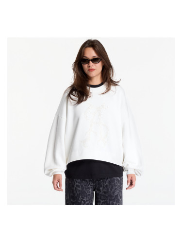 Суитшърт AllSaints Reflex Lila Sweat Optic White XS
