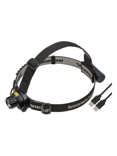 Зареждащ се челник за глава, LED, 400lm, USB, Li-ion 3.7V, 2600mAh, Brennenstuhl 1177310010