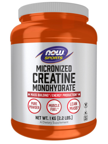 NOW - Micronised Creatine Monohydrate - 1 kg