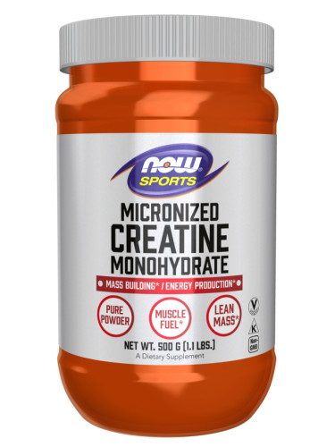 NOW - Micronised Creatine Monohydrate - 500 g