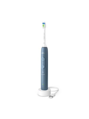 Електрическа четка за зъби Next-Generation Philips Sonicare Серия 4100, морско синя