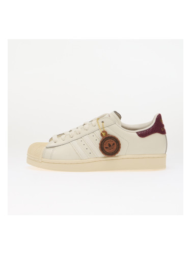 Сникърси adidas Superstar II Core White/ Maroon/ Cream White EUR 7