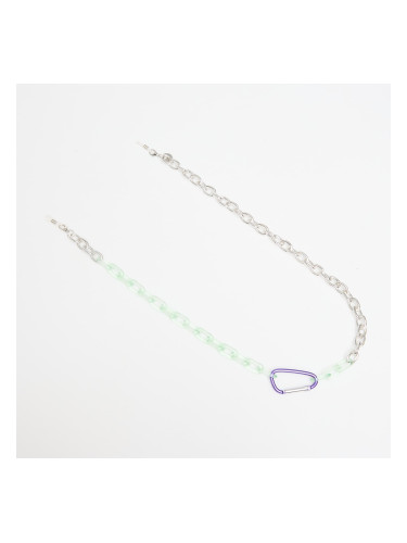 D.Franklin Link Chain Green / Silver Green, Silver Universal
