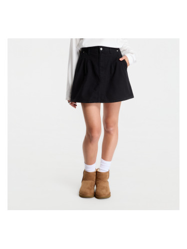 Пола Carhartt WIP W' Billie Single Knee Skirt Black Stone Washed XS