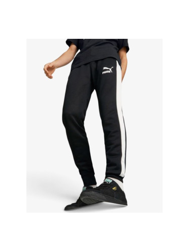 PUMA Iconic T7 Track Pants Black/White