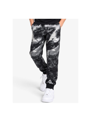 NIKE Sportswear Pants Black/White