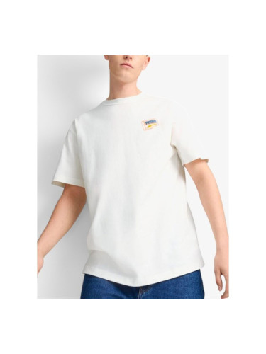 PUMA Downtown Graphic Tee White