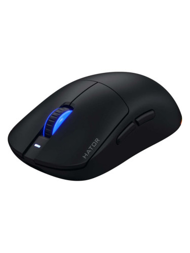  Гейминг мишка Hator - Quasar 3 Wireless, оптична, безжична, RGB, черна