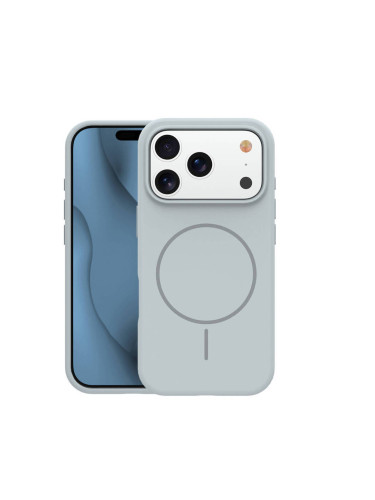 Кейс Silicone Thin Mag за iPhone 17 Pro Max/ 18 Pro Max, сребрист