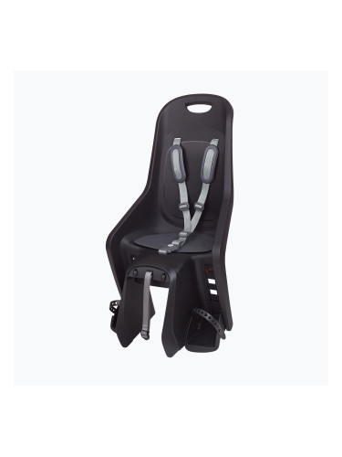 Детско столче за велосипед Polisport Bubbly Maxi Plus CFS black/dark grey