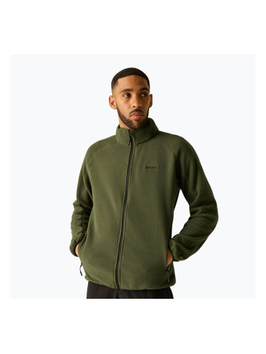 Мъжки поларен суитшърт REGATTA Hadfield dark khaki