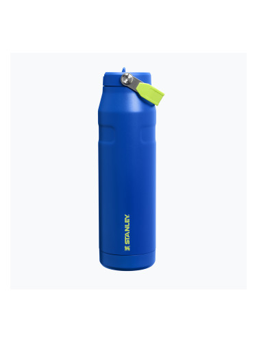Термо бутилка Stanley IceFlow Flip Straw 2.0 cobalt chartreuse