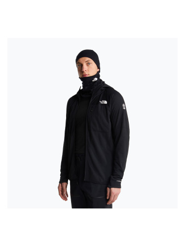 Мъжки суитшърт за трекинг The North Face Summit Futurefleece Full Zip Hoodie tnf black