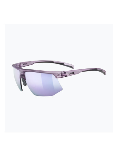 Слънчеви очила UVEX Aerios Small purple matt/mirror purple