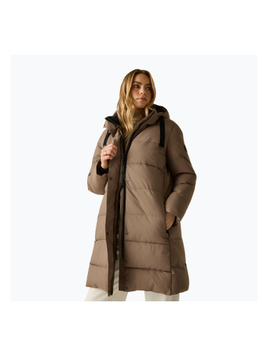Дамско ватирано палто REGATTA Eryn mocha/black
