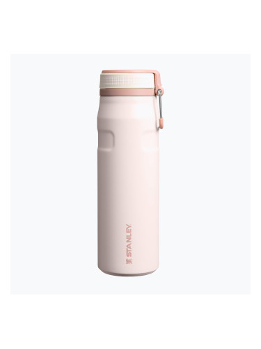 Термо бутилка Stanley IceFlow Twist Flip rose quartz