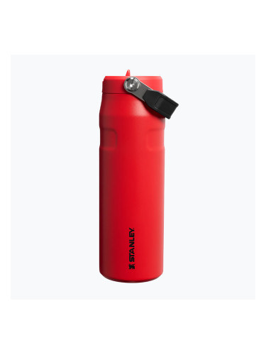 Термо бутилка Stanley IceFlow Flip Straw chili Black