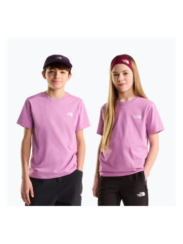 Детска тениска The North Face Evolution Simple Dome SS Tee hushed lavender