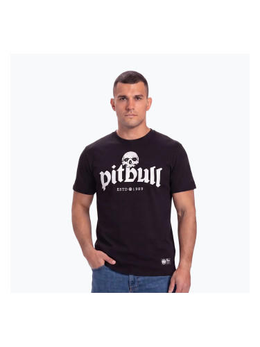 Мъжка тениска Pitbull Tres Perros Viejos black