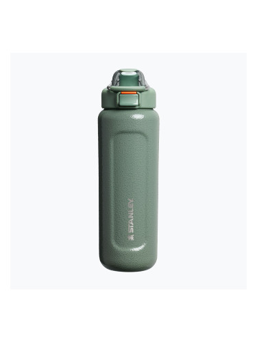 Термо бутилка Stanley Classic Wellspring hammertone green