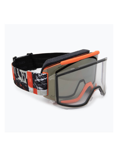 Скиорски очила  Smith Squad cinder chop up/chrp sun black gold mirror/clear