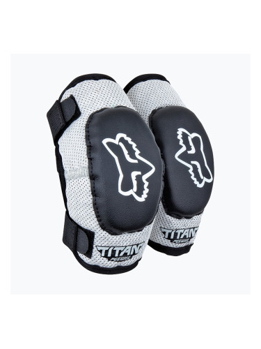Детски велосипедни протектори за лакти Fox Racing Peewee Titan Elbow Jr black/silver