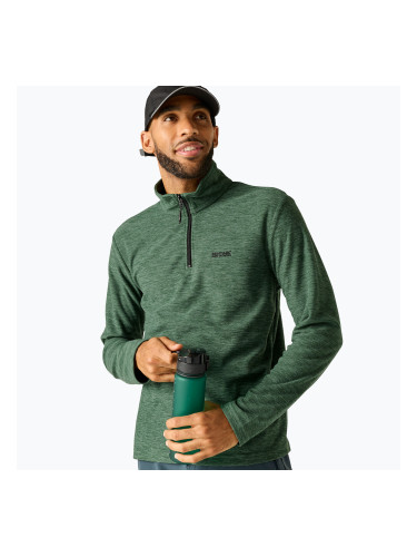 Мъжки поларен суитшърт Regatta Thompson Marl dark forest green
