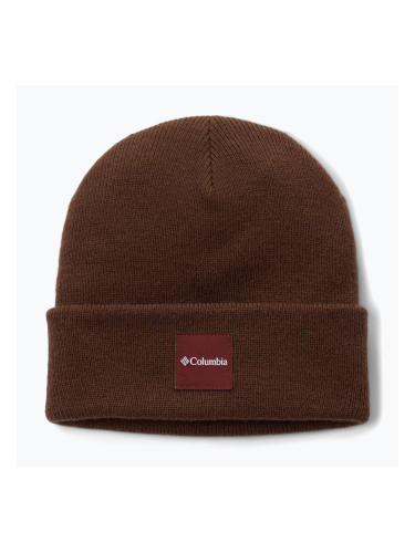 Зимна шапка Columbia City Trek Heavyweight tobacco