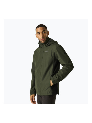 Мъжко софтшел яке REGATTA Matt II dark khaki/black