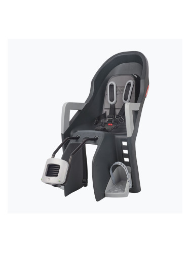 Детско столче за велосипед Polisport Guppy Maxi+ FF dark grey/silver