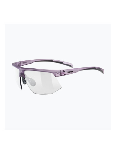 Слънчеви очила UVEX Aerios Small V purple matt/smoke