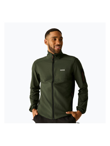 Мъжки суитшърт REGATTA Baslinn dark khaki/black