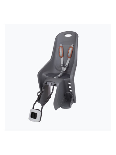Детско столче за велосипед Polisport Bubbly Maxi Plus 29 charcoal grey/brown