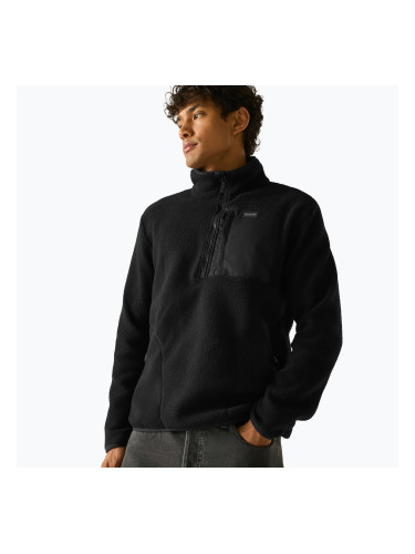 Мъжки поларен суитшърт REGATTA Frankie Borg Half Zip black/black